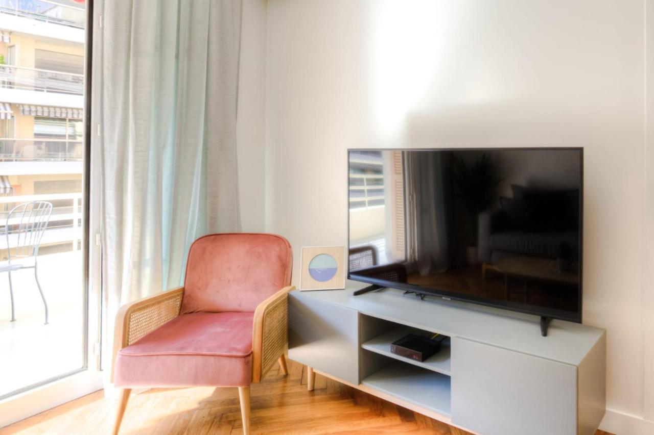 #29 Suite Gambetta Ac Sea View 2 Bedrooms 1Min Walk To Promenade & Sea Nizza Exterior foto