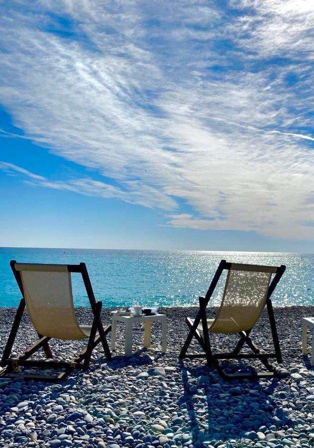 #29 Suite Gambetta Ac Sea View 2 Bedrooms 1Min Walk To Promenade & Sea Nizza Exterior foto